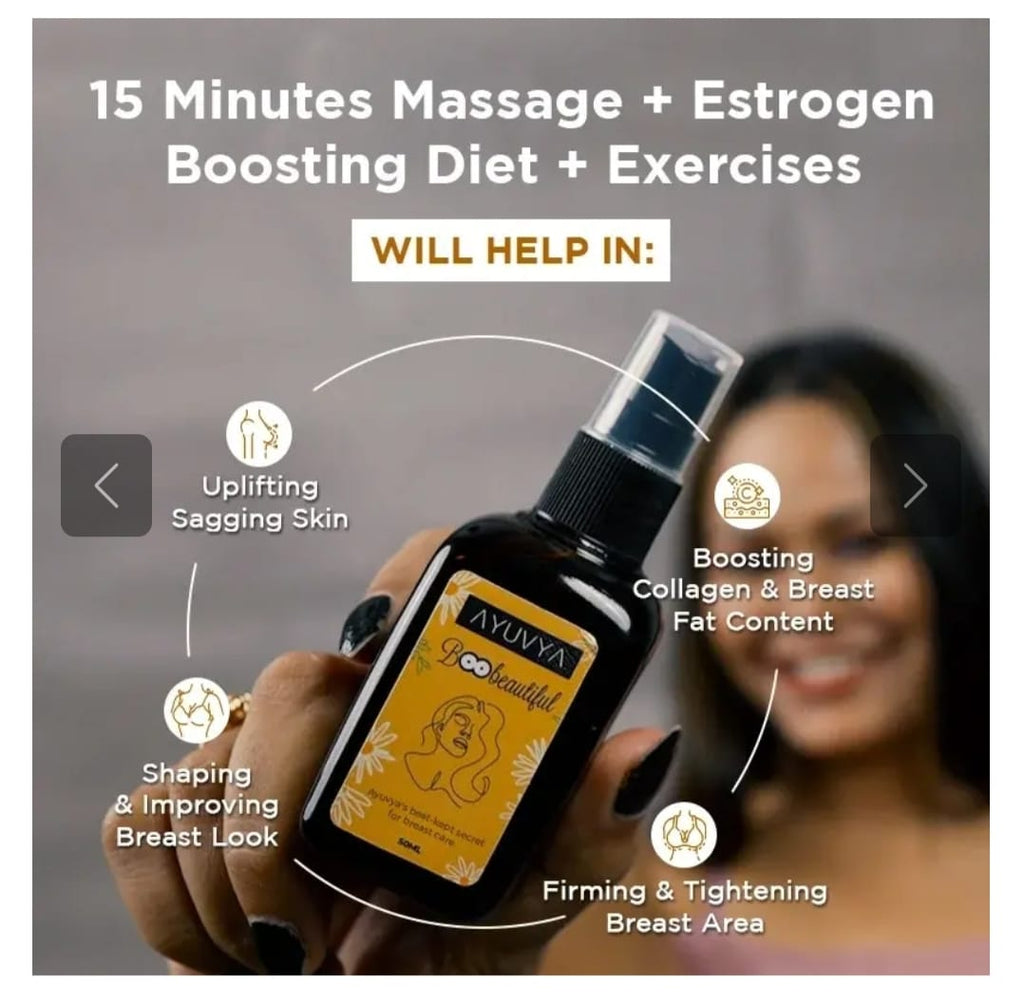 Ayuvya Boobeautiful Oil Formulated Ghee, Madhuparni + 10 other herbs