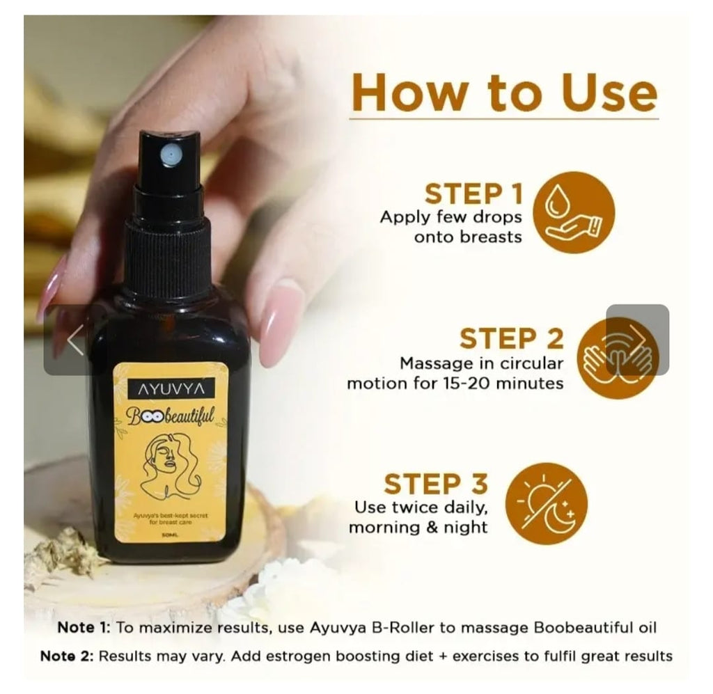 Ayuvya Boobeautiful Oil Formulated Ghee, Madhuparni + 10 other herbs