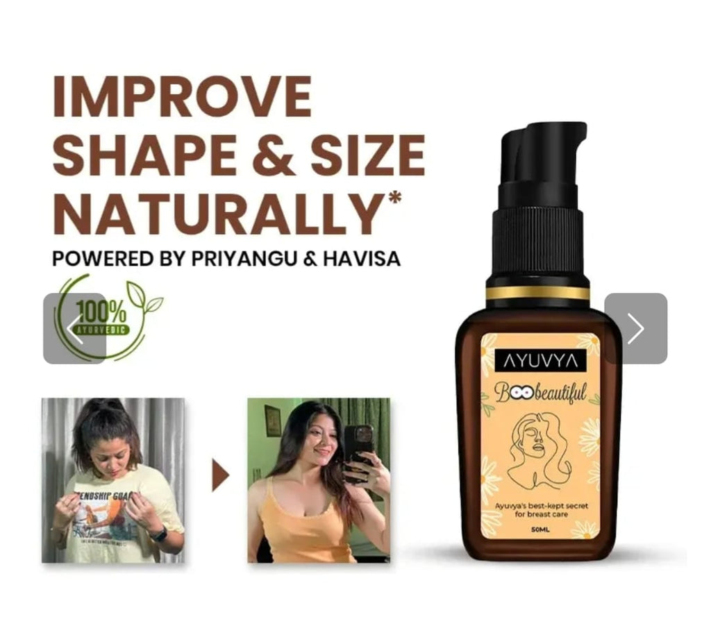 Ayuvya Boobeautiful Oil Formulated Ghee, Madhuparni + 10 other herbs