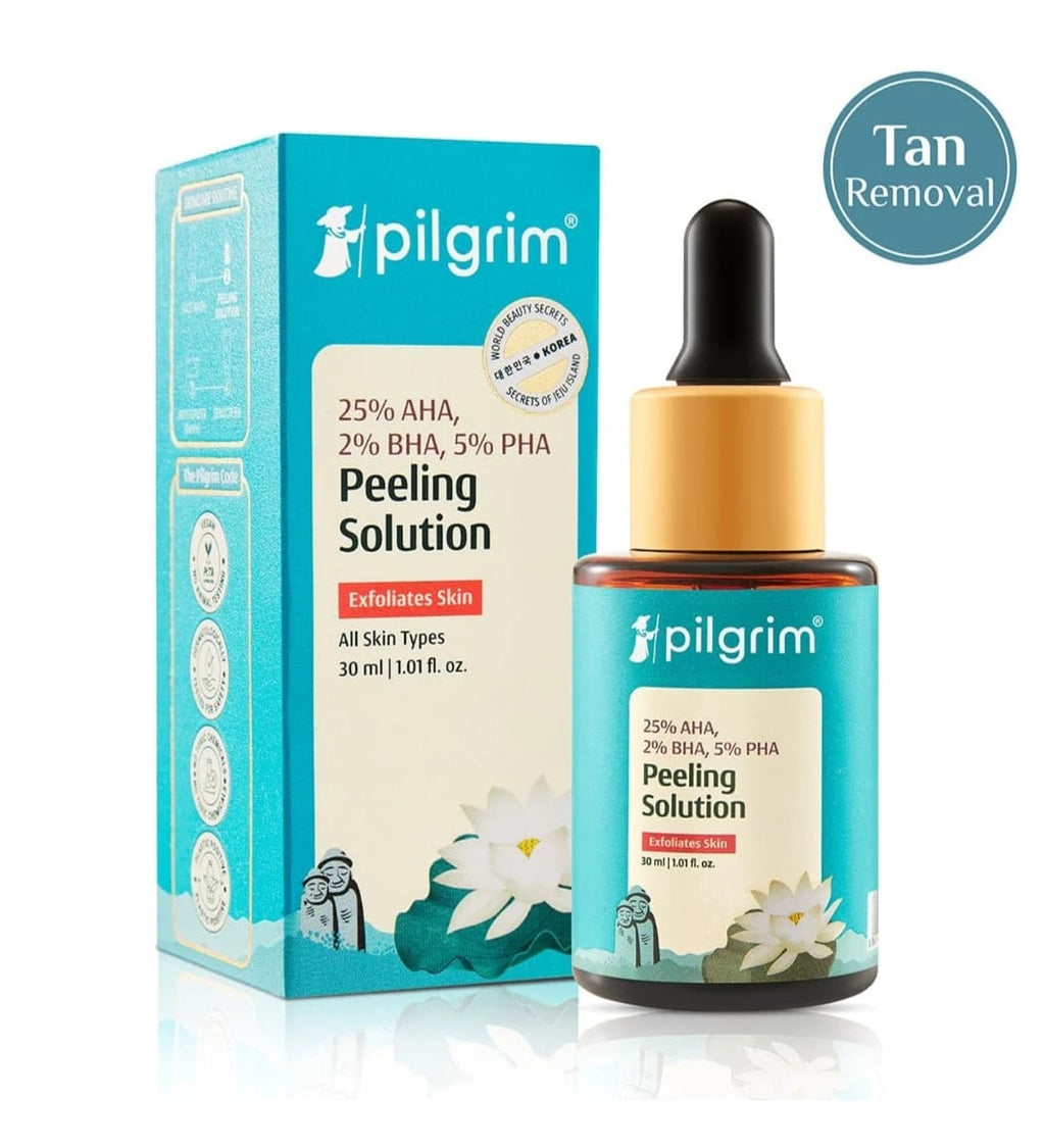 pilgrim -25% AHA, 2% BHA, 5% PHA Peeling Solution