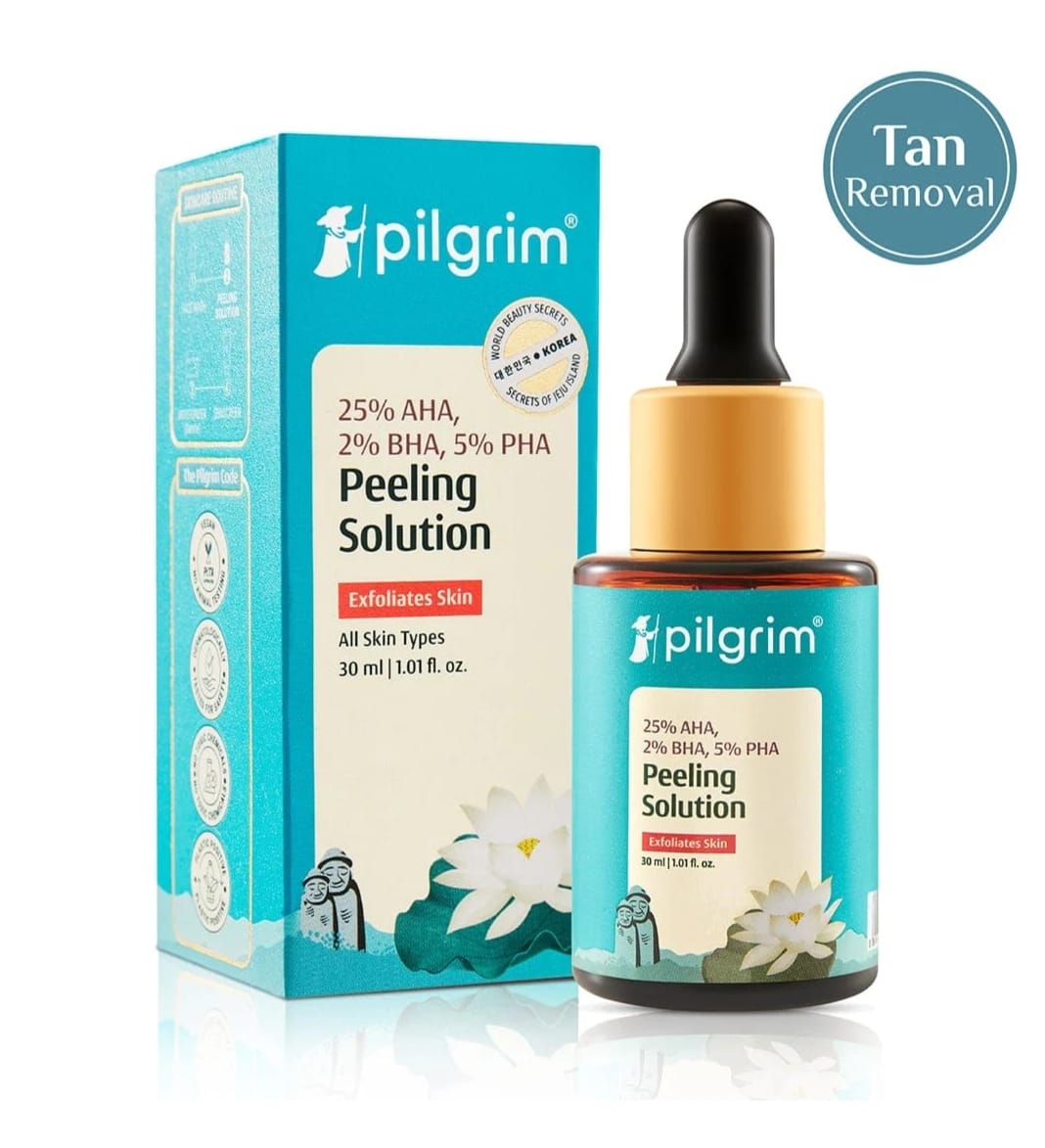 pilgrim -25% AHA, 2% BHA, 5% PHA Peeling Solution