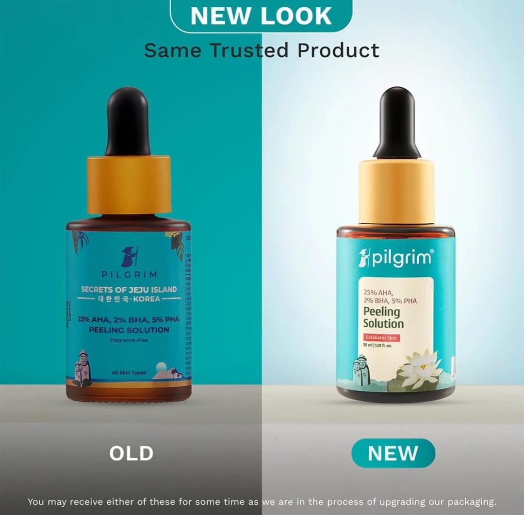 pilgrim -25% AHA, 2% BHA, 5% PHA Peeling Solution