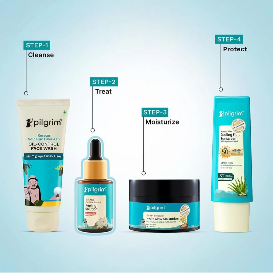 pilgrim -25% AHA, 2% BHA, 5% PHA Peeling Solution